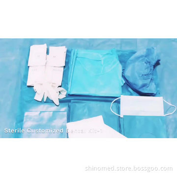 Disposable Custom Procedure Packs Craniotomy Packs